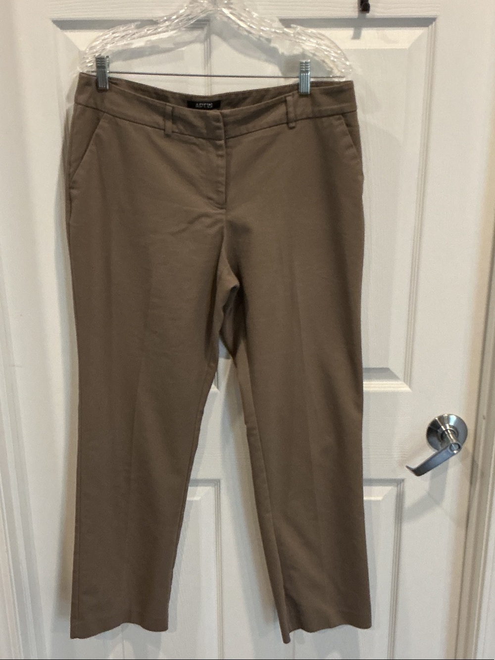 Apt. 9 Khaki Straight-Leg Dress Pants